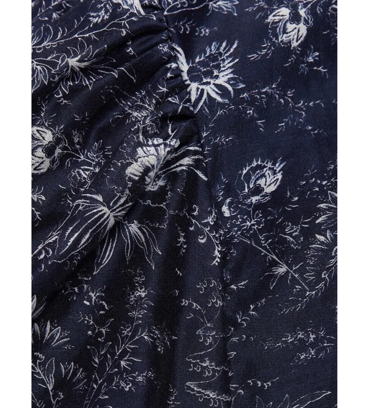 Sir The Label Caprice Puff-Sleeve Cropped Top and Maxi Skirt Set Navy Floral Size 0/AU 6 photo 7