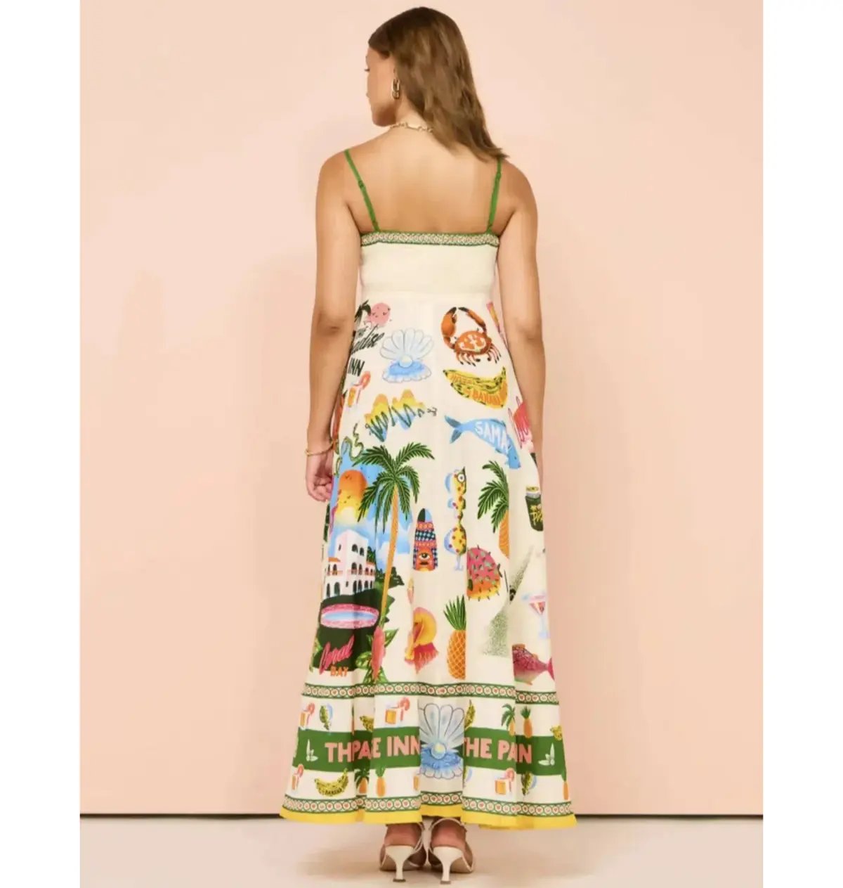 Alemais Paradiso Sundress in Print Size AU 8 photo 4
