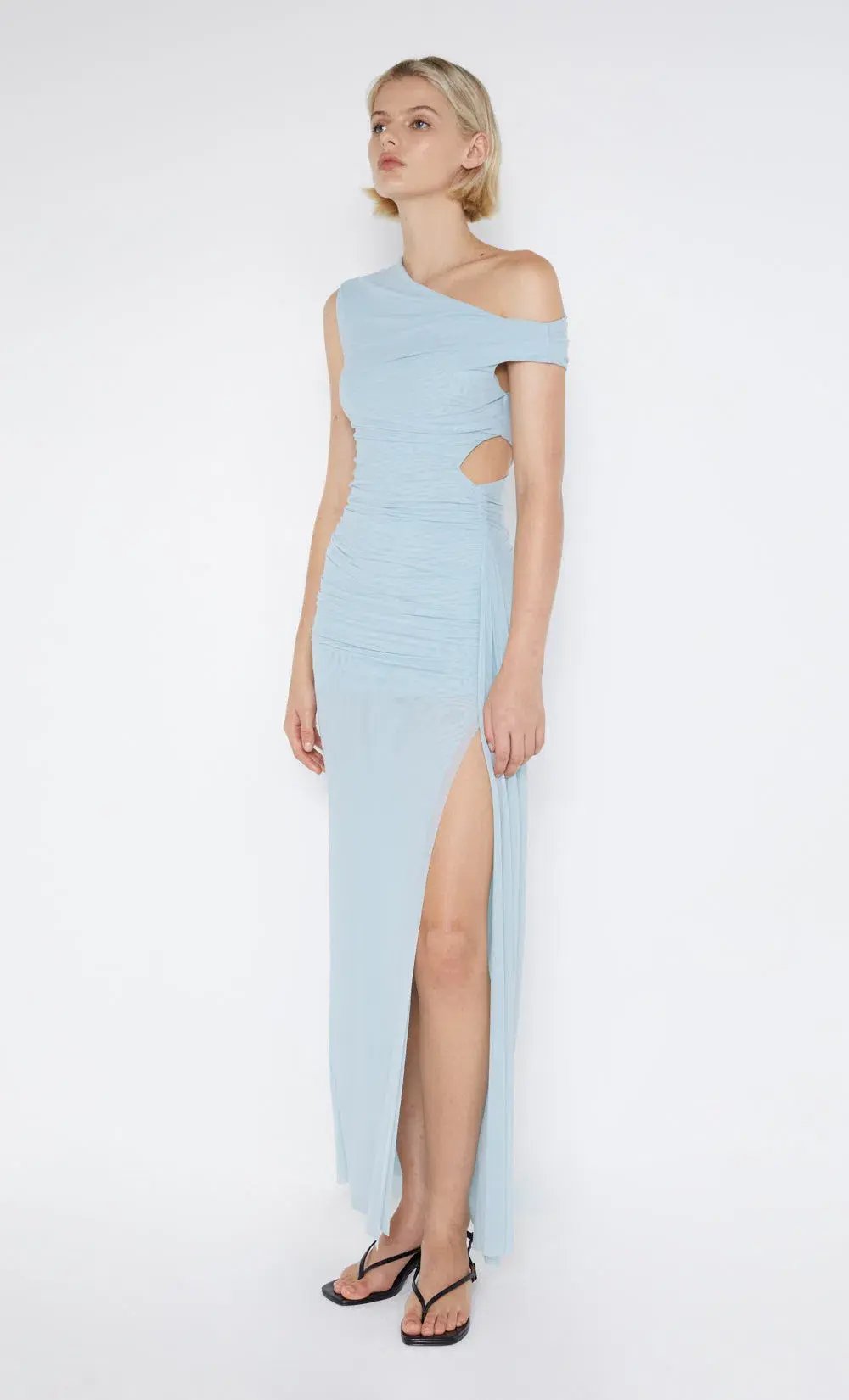 Bec & Bridge Victoria Asym Dress Sky Blue Size 6 photo 2