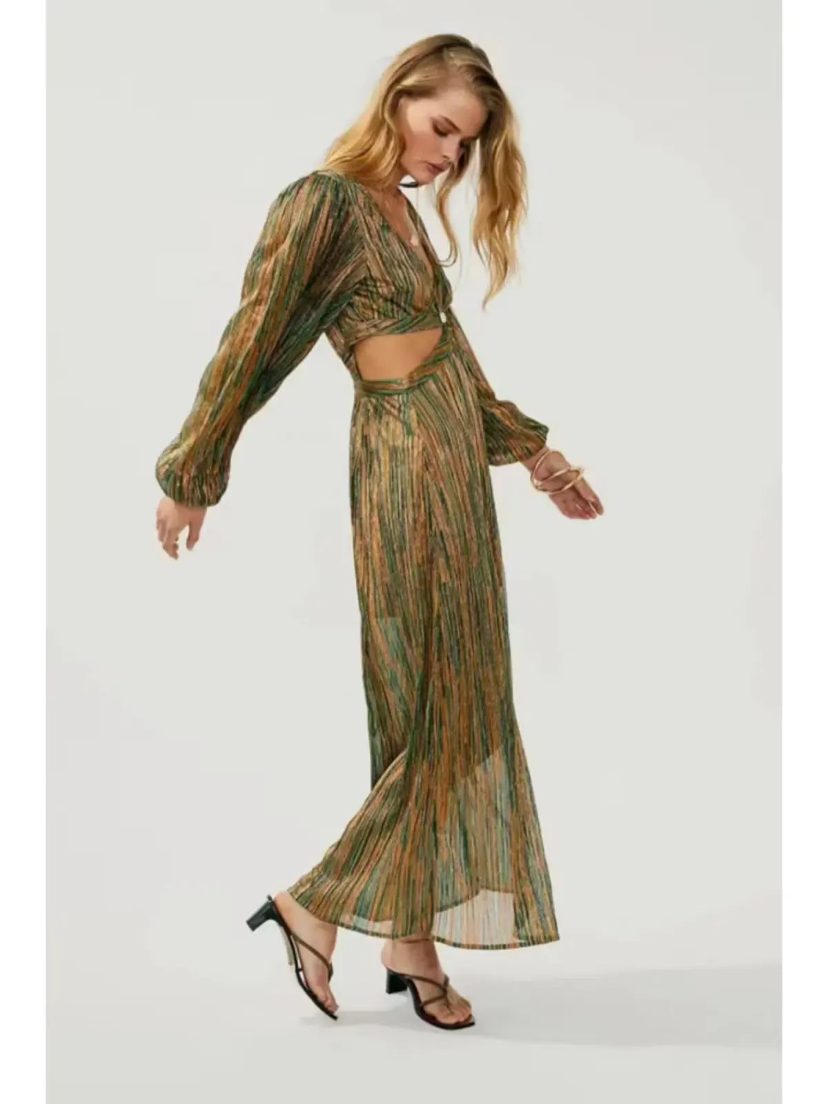 Suboo Ana Cut Out Maxi Dress in Multi Size AU 6 photo 3