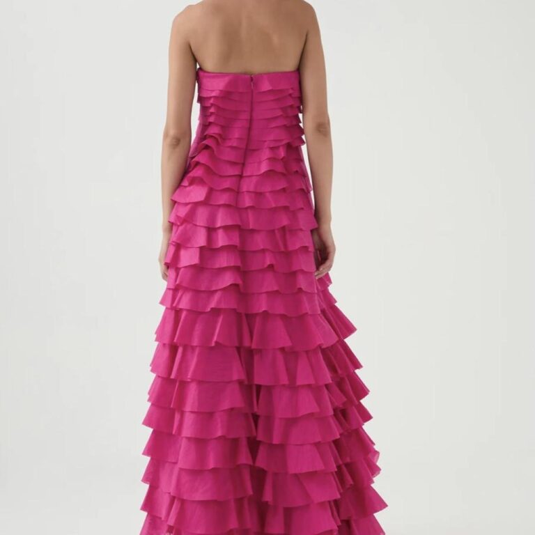 Aje AJE Fleur Gown Pink photo 5
