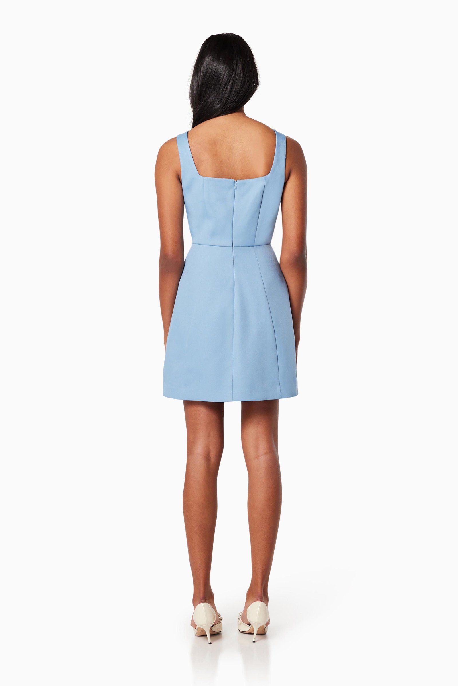 ELLIATT BRUGES DRESS - CORNFLOWER photo 6