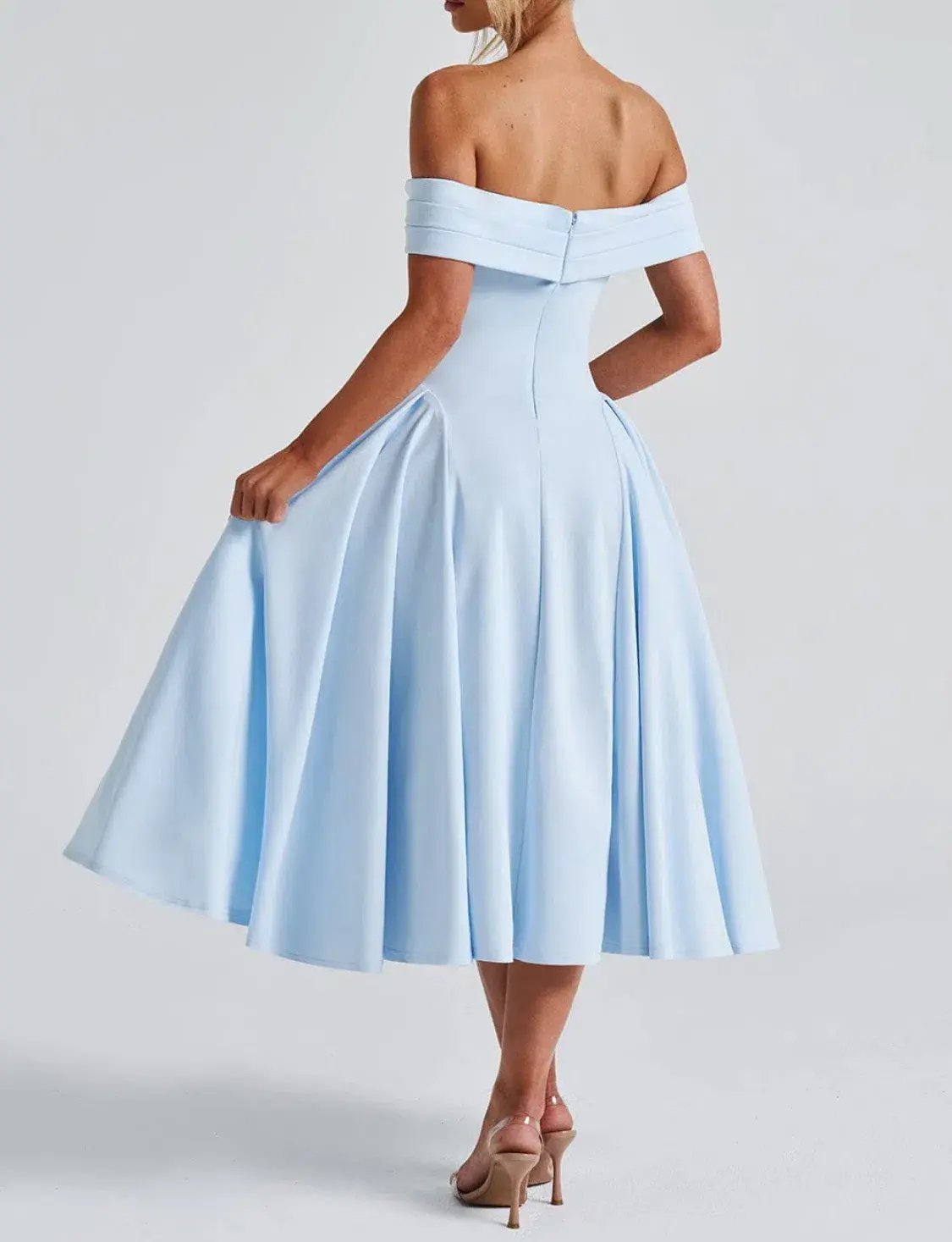 Baby Boo - Miranda MIDI Blue Dress AU size 12 photo 2