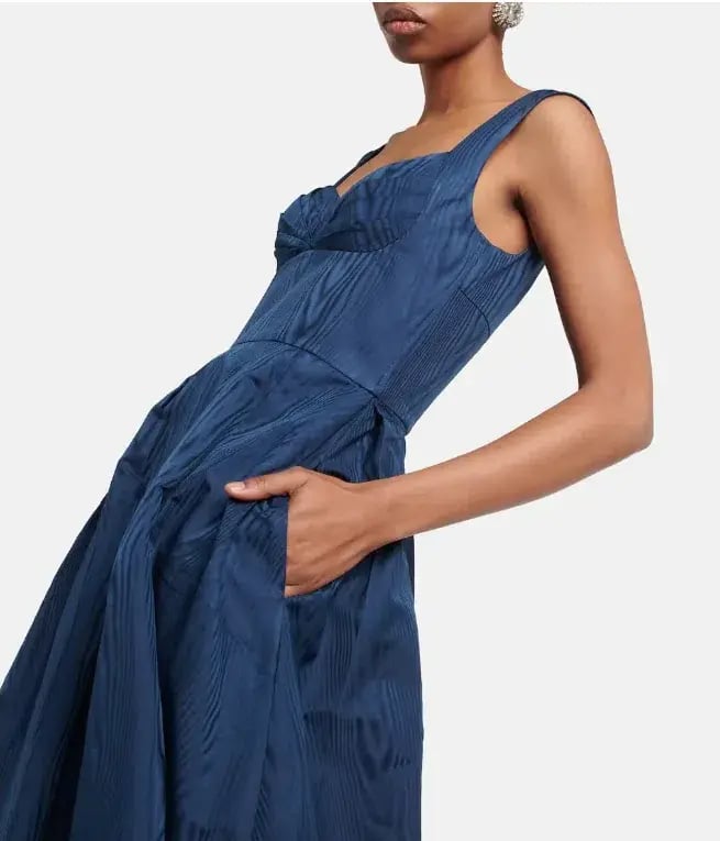 Rebecca Vallance Oceane Midi Dress Size 10 photo 3
