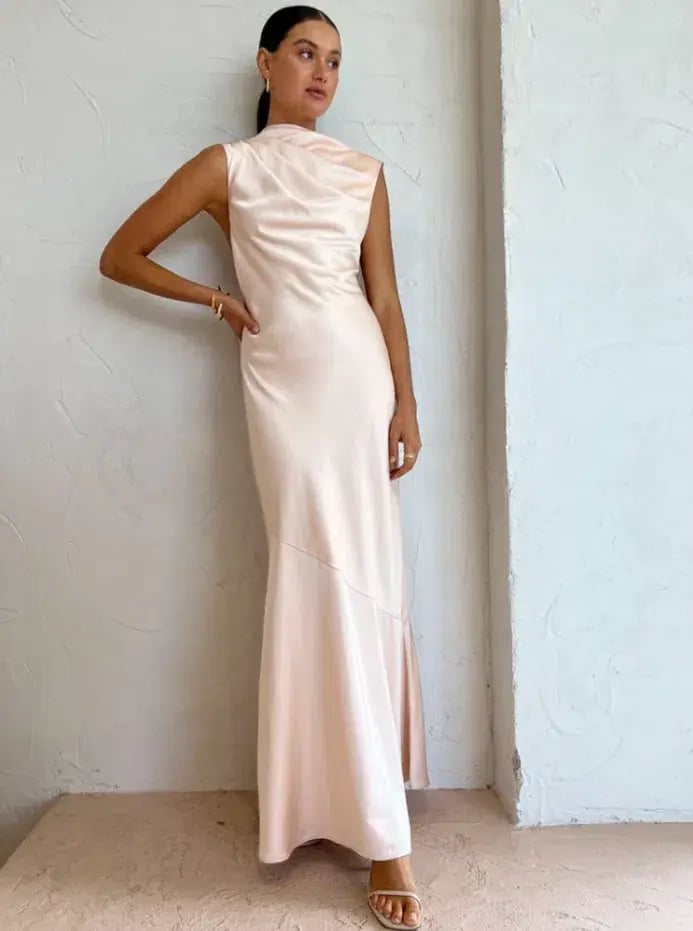 Significant Other Lana Maxi Dress Ballet Pink Size 8 photo 2