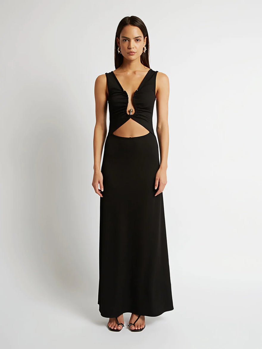 Christopher Esber Plunge Neckline Polar Orbit Dress photo 4