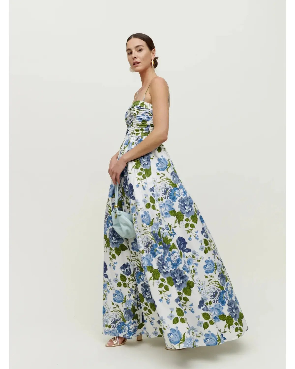 Reformation Kastoria Maxi Gown in Lucca Size AU 8 photo 3