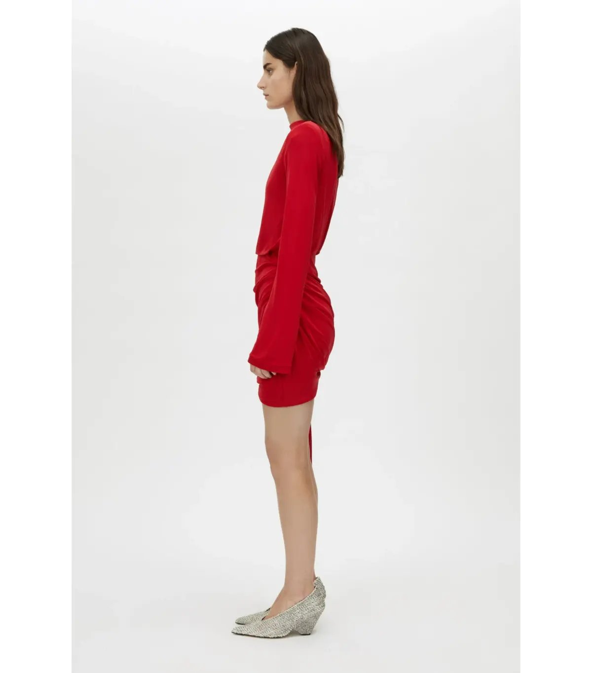 Camilla and Marc Paloma Mini Dress Scarlet Red Size AU 8 photo 3