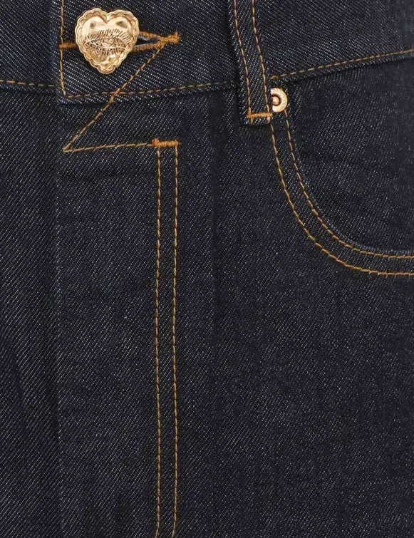 ZIMMERMANN CRUSH STRAIGHT JEAN BLUE SIZE 10 photo 4