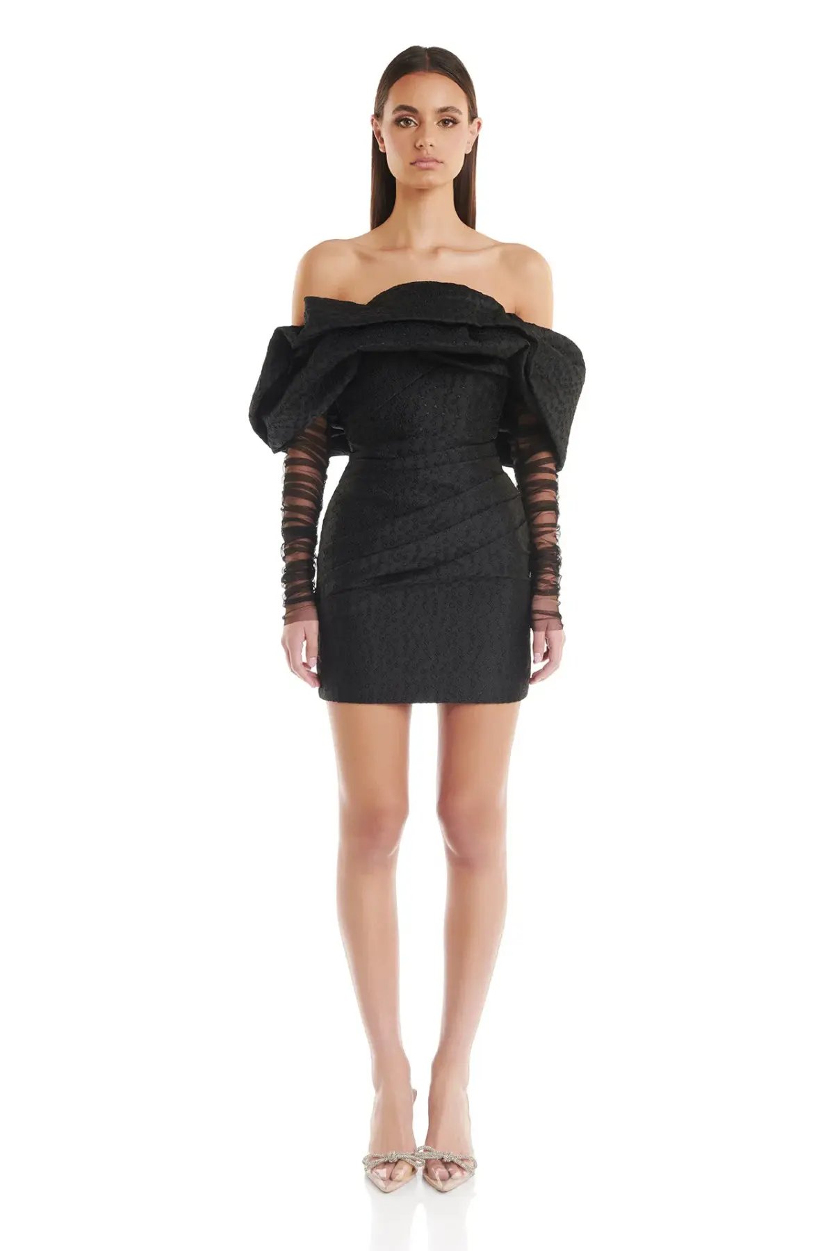 Eliya The Label Oscar Dress Black Size 8 photo 2
