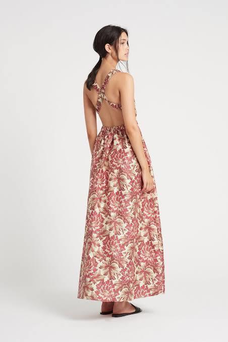Sir the Label Valetta Maxi Dress Print Size AU 8 photo 3