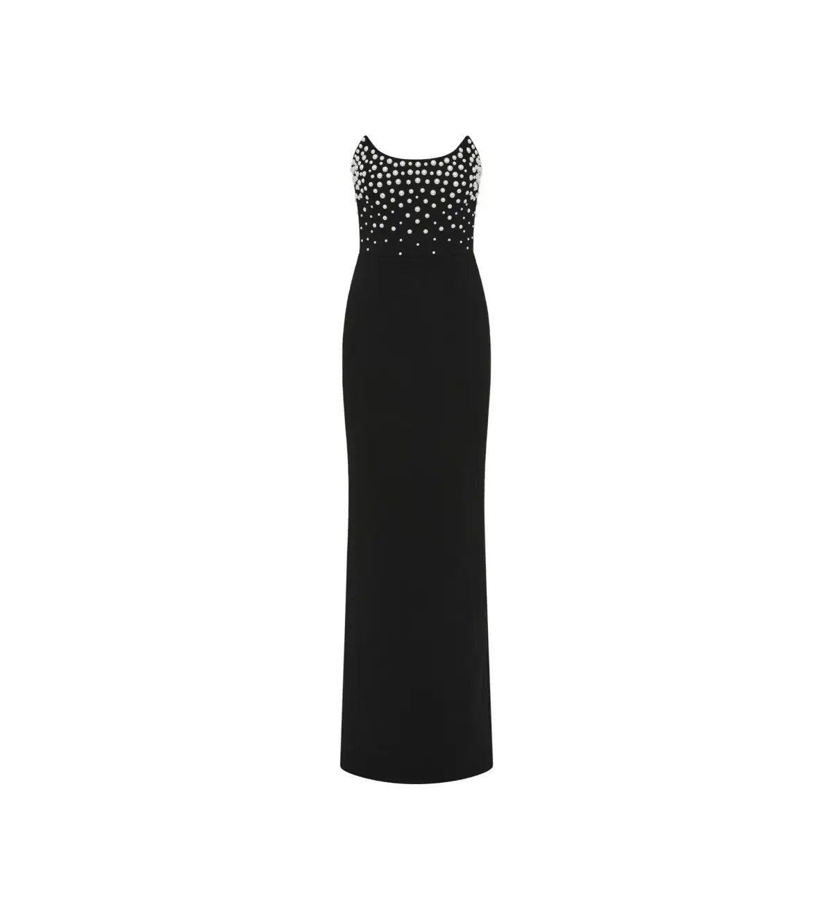 Rebecca Vallance Lynette Gown Black Size 10 photo 4
