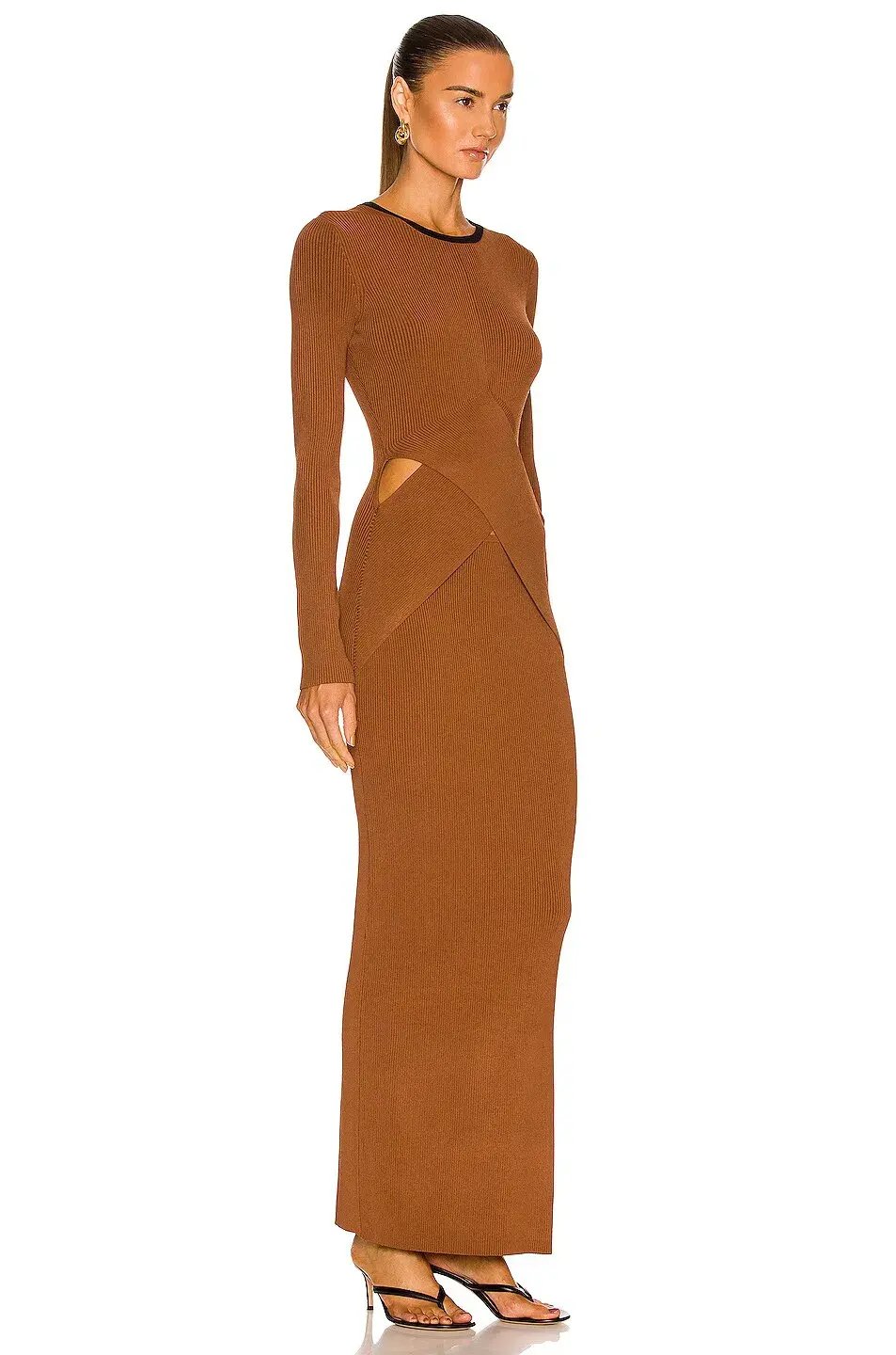Sir The Label Josephine Draped Dress Hazel Size 3/AU 12 photo 2