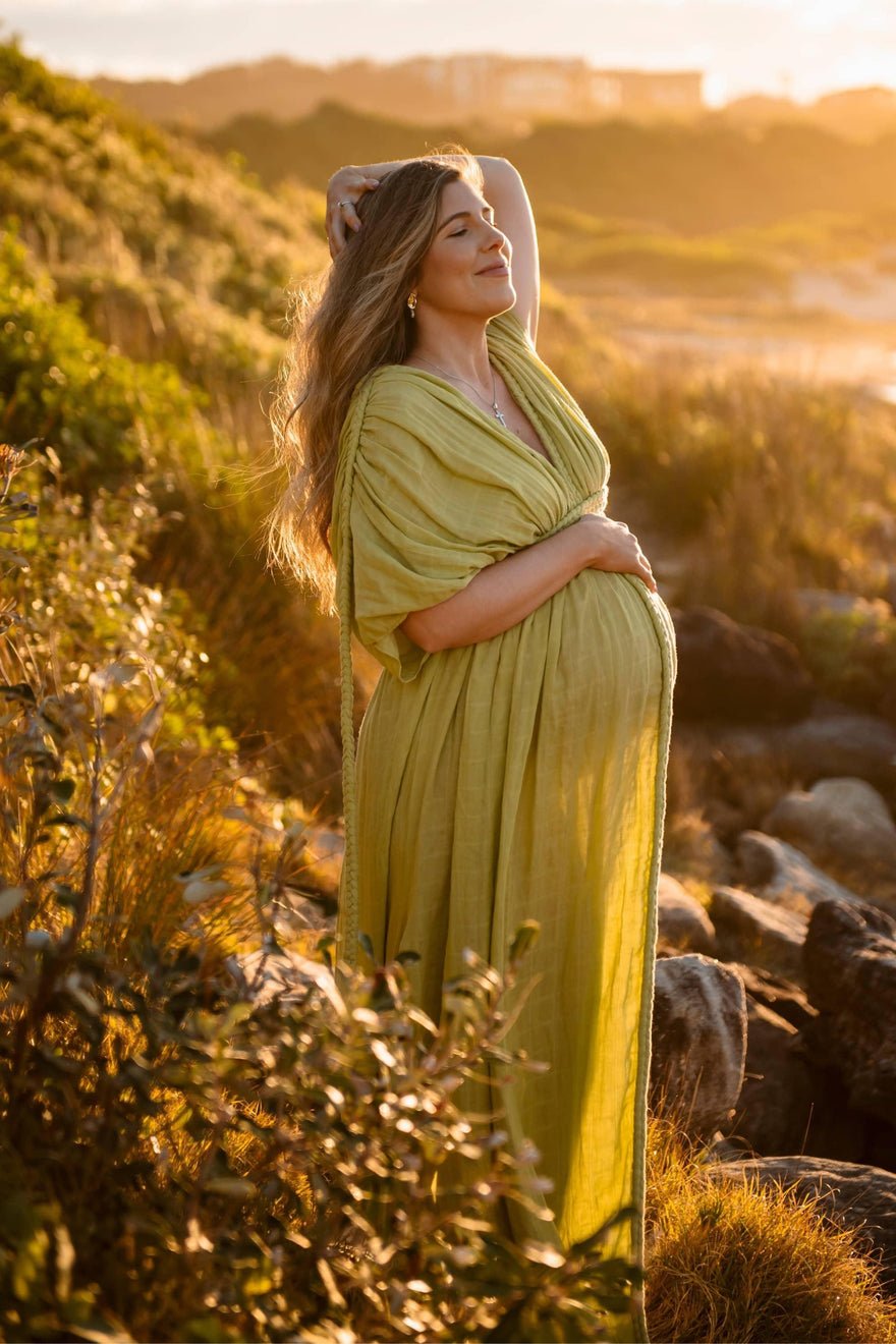 Chic Le Frique Ophelia Maxi Dress - Pistachio photo 3