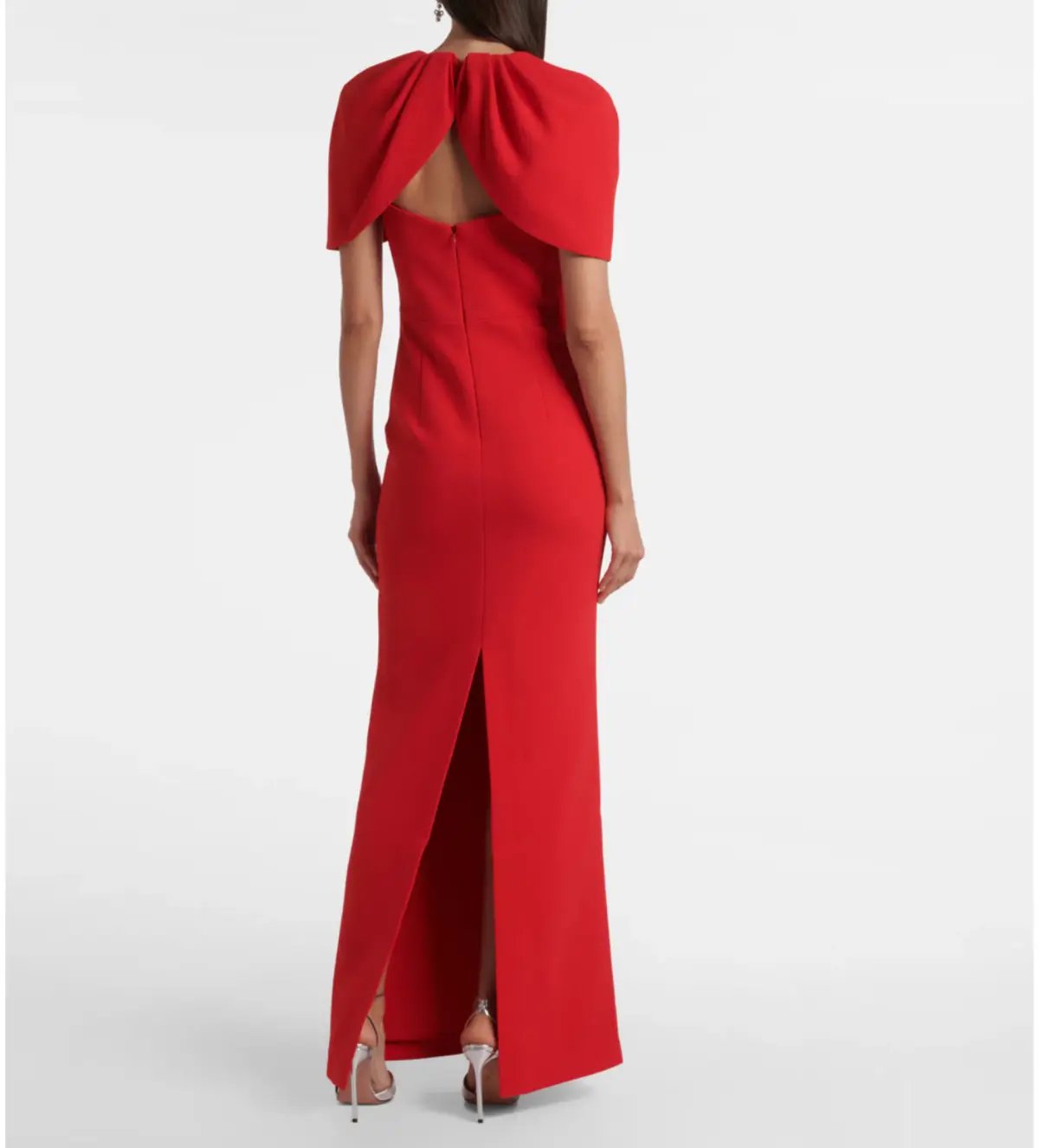 Rebecca Vallance Cameron Gown Maxi Dress in Red Size AU  10 photo 5