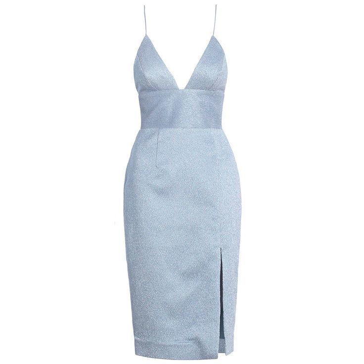 Zimmermann Seer Crystal Dress Blue Size 8 photo 2