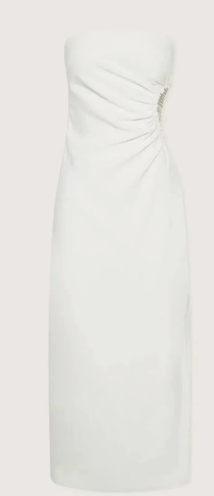 By Johnny Selena Strapless Dress White Size AU 10 photo 4