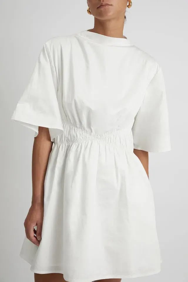 Camilla and Marc Coppola Mini Dress White Size 6 photo 3
