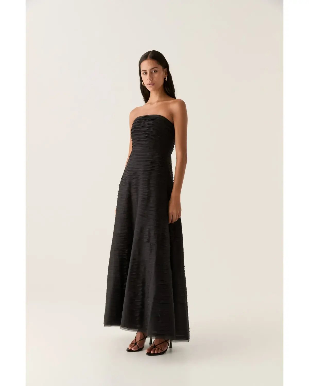 Aje Soundscape Maxi Dress Black Size AU 12 photo 2