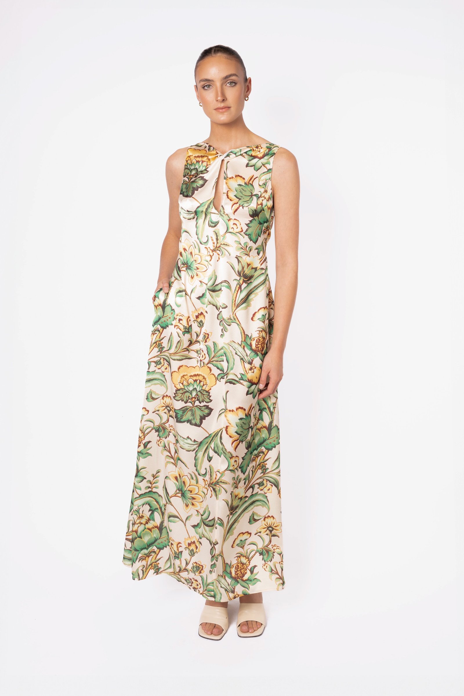 ONE FELL SWOOP LU MAXI DRESS - VERANDA photo 12