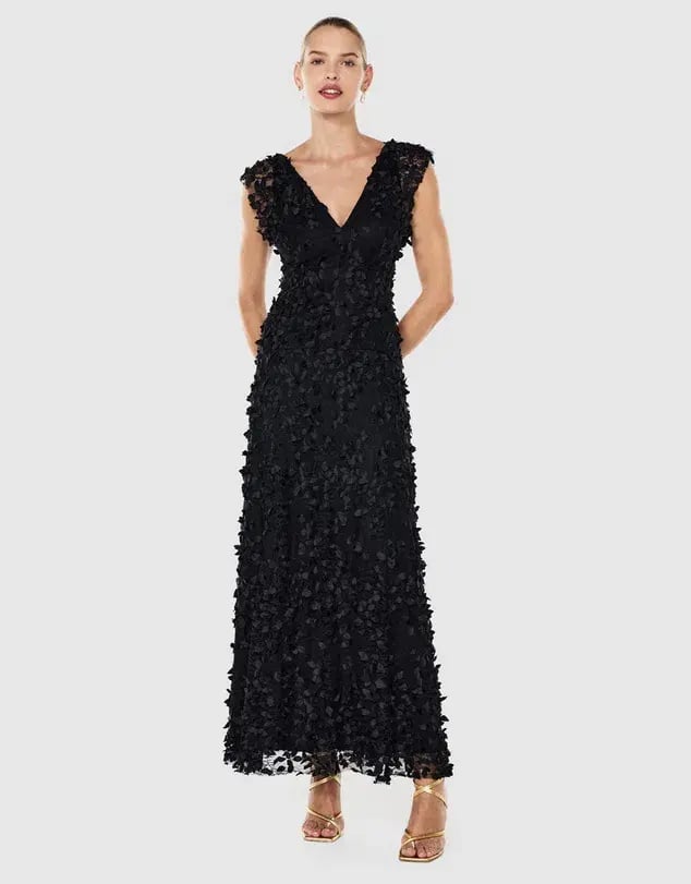 Manning Cartel Enchantment Gown  Black Size 8 photo 4