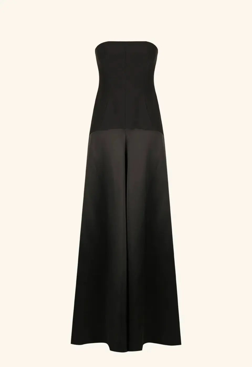 Shona Joy Adri Strapless Panelled Maxi Dress in Black Size 12 photo 7