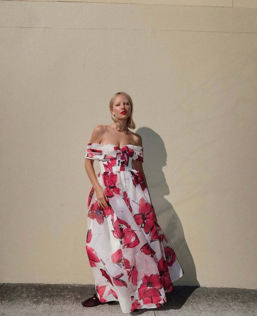 Aje Cordelia Corseted Maxi Dress photo 4