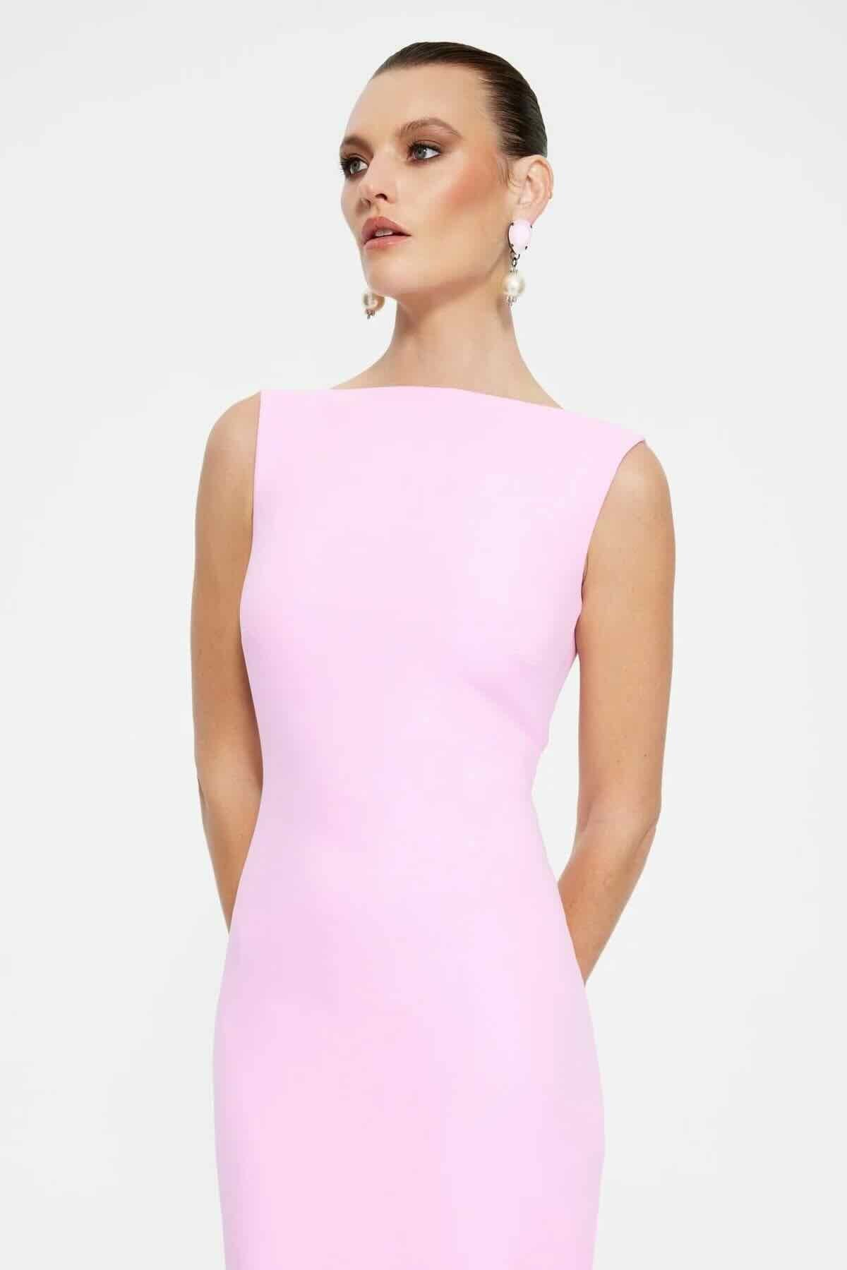 EFFIE KATS VERONA GOWN - TAFFY PINK photo 4