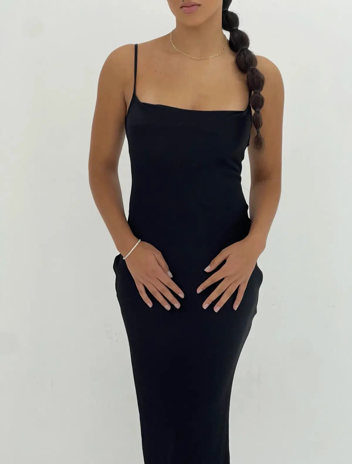 Bec & Bridge  Malyka Maxi Dress Black Size 8 photo 2