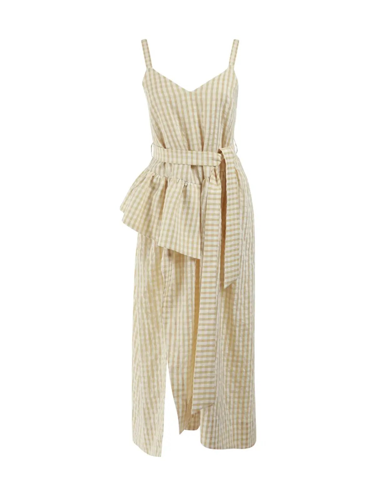 Sarah Jane Clark Bobo Dress Marigold Gingham Size 6 photo 6