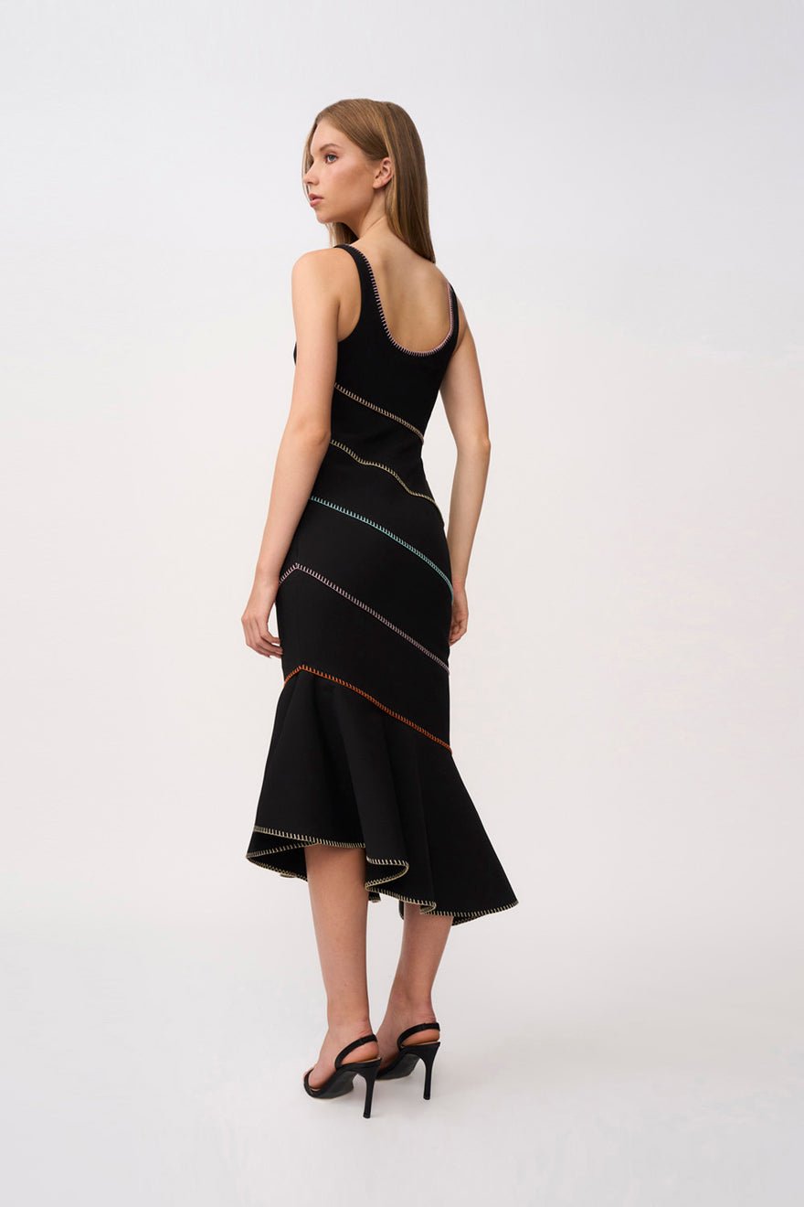 By Johnny Allegra Scoop Midi Dress photo 2
