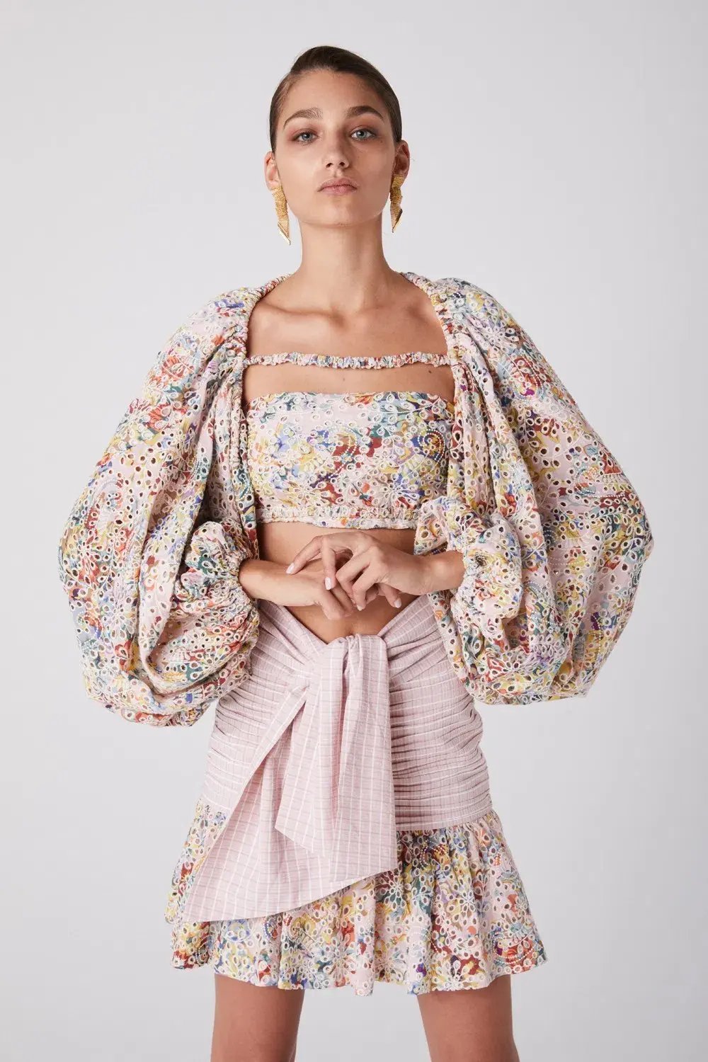 Atoir You Remind Me Crop & Unknown For Me Skirt Set Print Size 6 photo 2