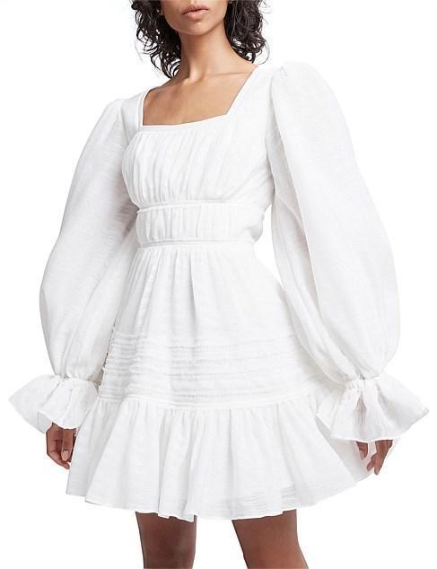 Aje Impression Dress White Size 6 photo 4
