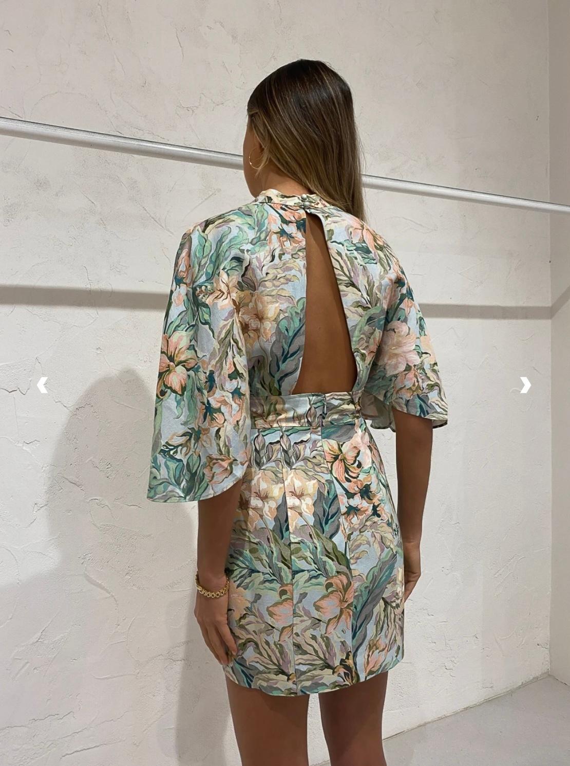 Significant Other - Millie Dress in Multi Tapestry Size 8 photo 2