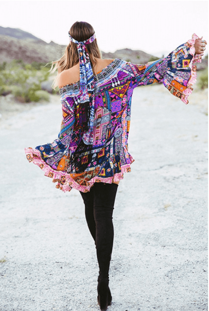 Camilla Patch Me Up A Line Frill Dress XS photo 2