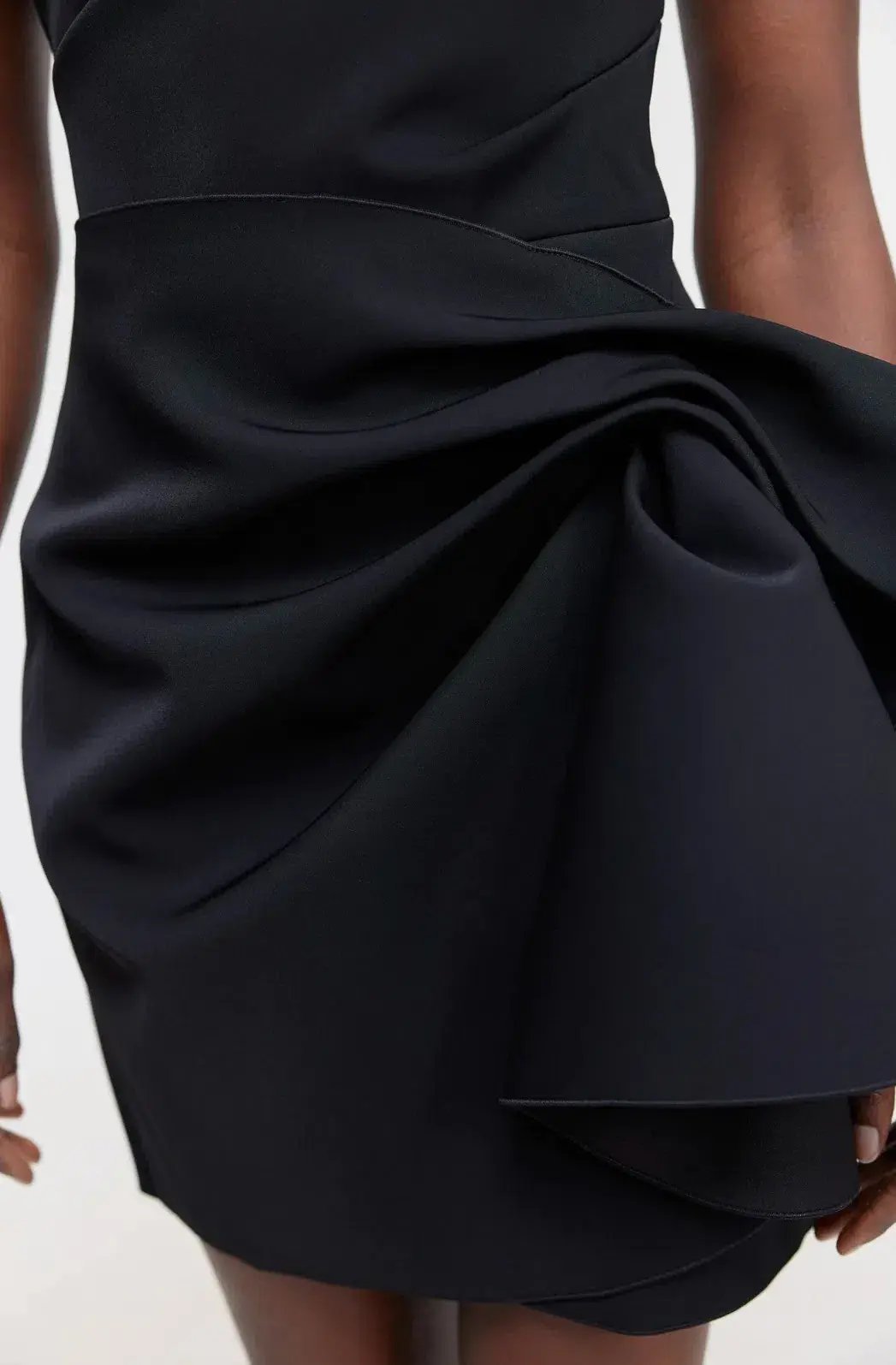 Acler Eddington Mini Dress Black Size 8 photo 5