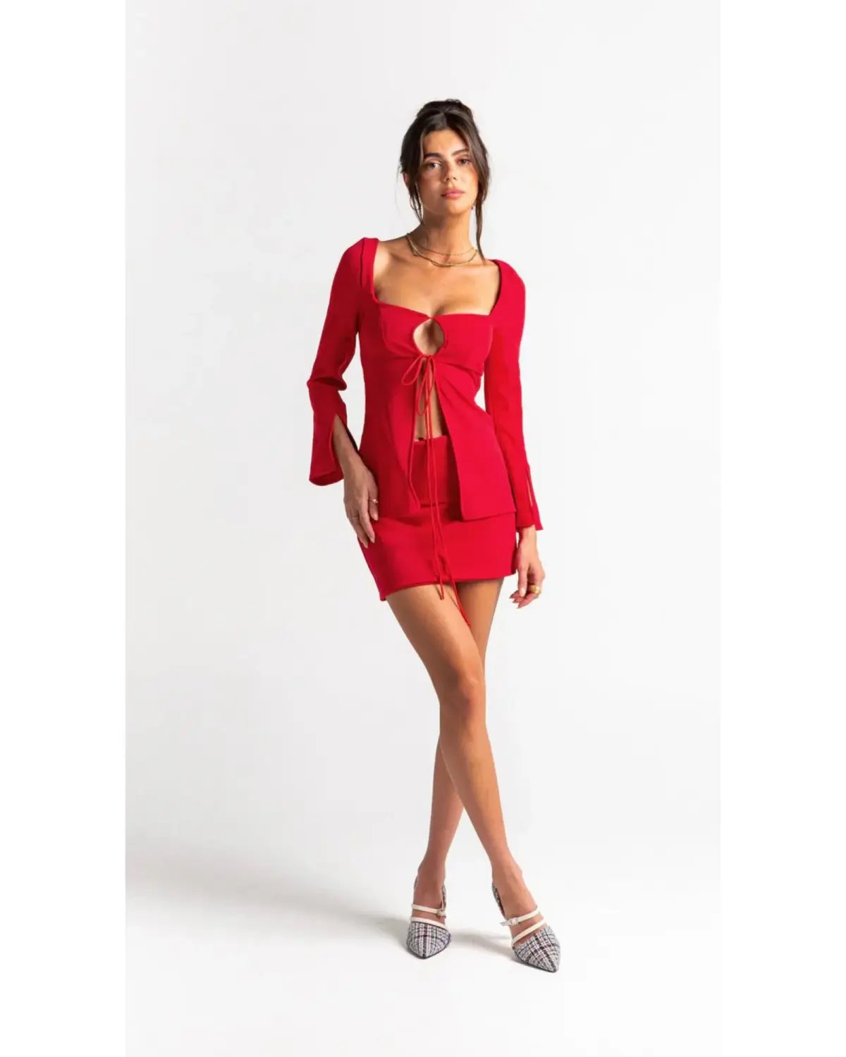 Arcina Ori Selena Set Red Size S / AU 8 photo 2