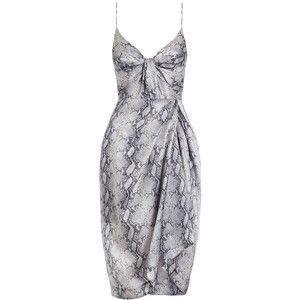 Zimmermann Snake Skin Cocktail Dress Print Size 1 / AU 10 photo 3