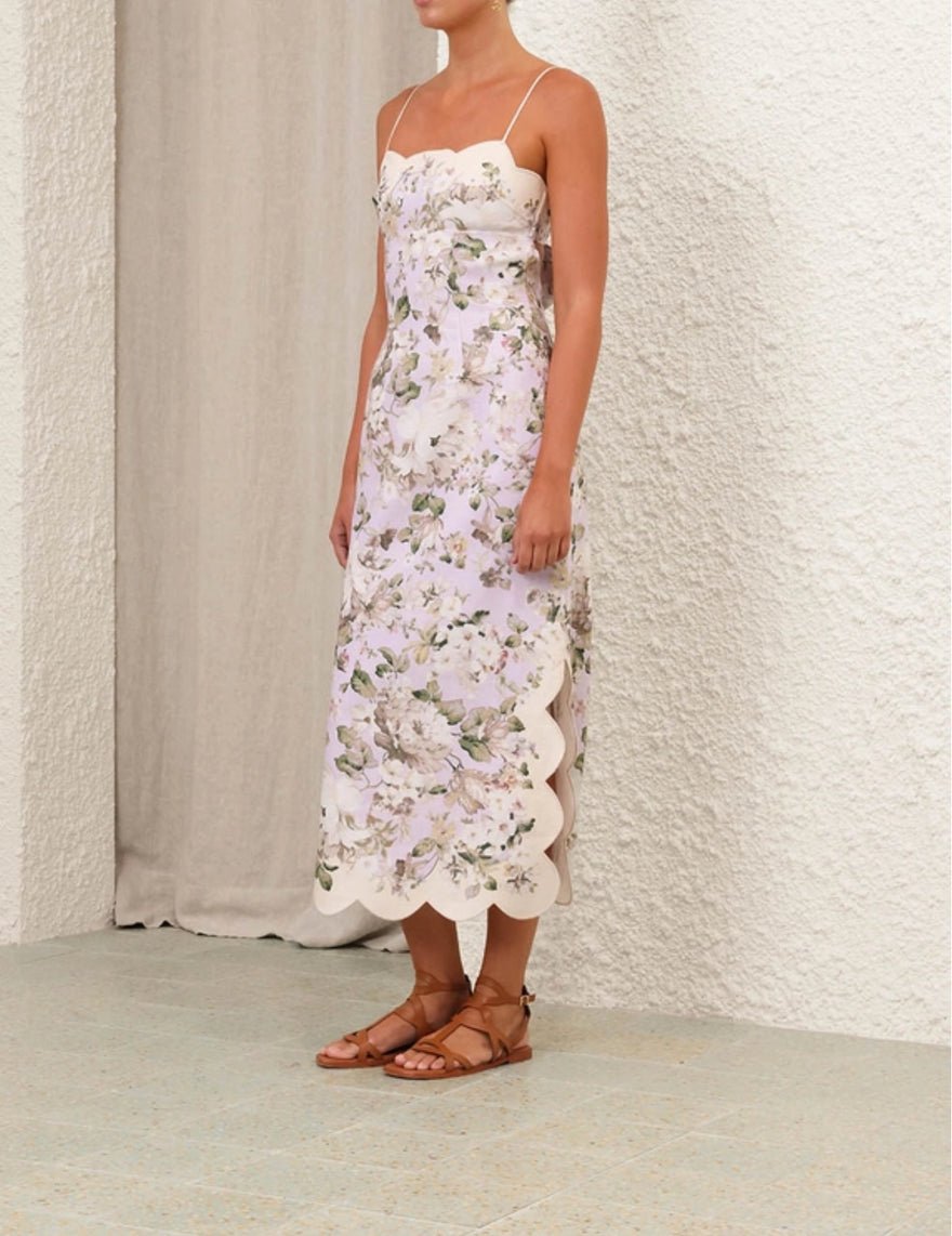 Zimmermann Acacia Scallop Midi Dress photo 4