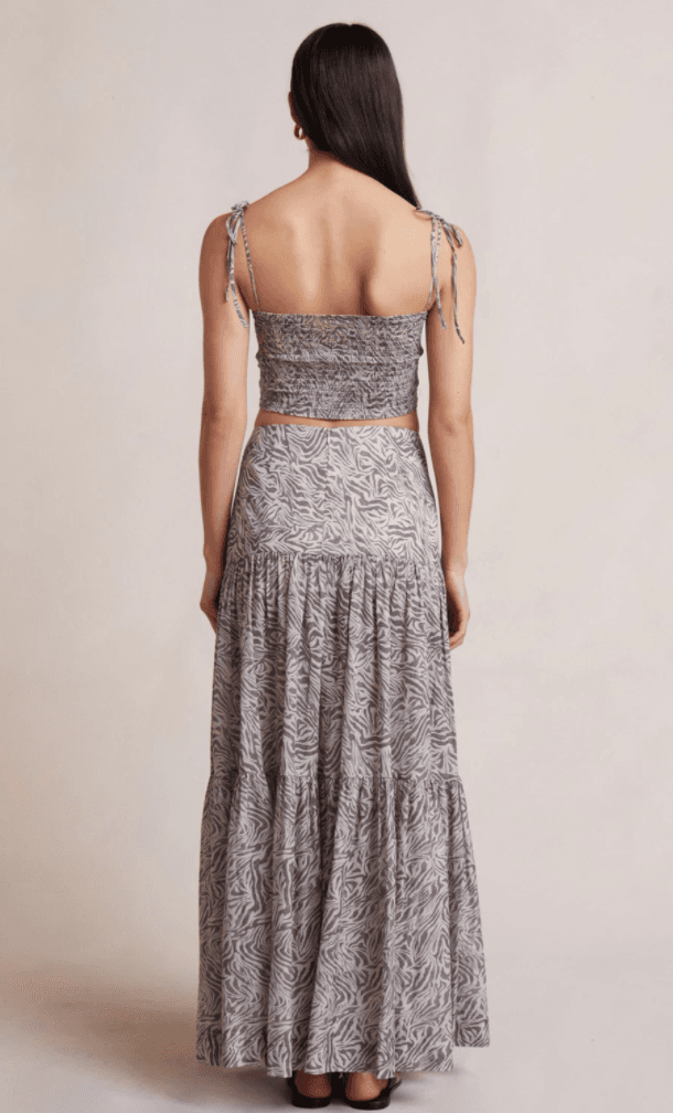 Bec & Bridge Sahara Crop Top and Maxi Skirt Print Size 8 photo 4