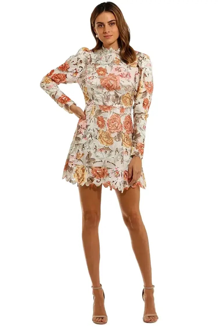 Elliatt Tessa Mini Dress Floral Size 12 photo 2