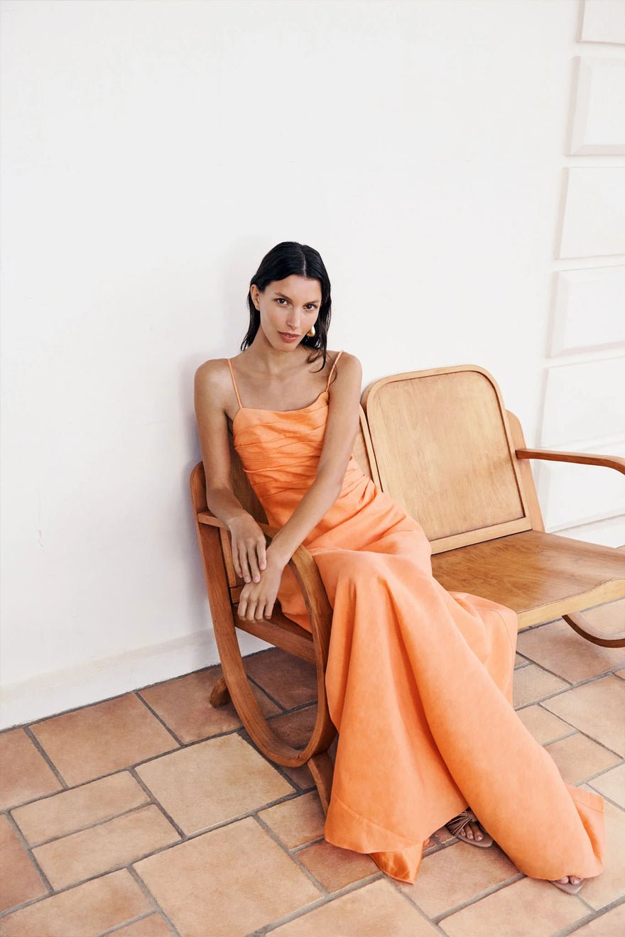 Aje Clarice Draped Maxi Dress photo 3