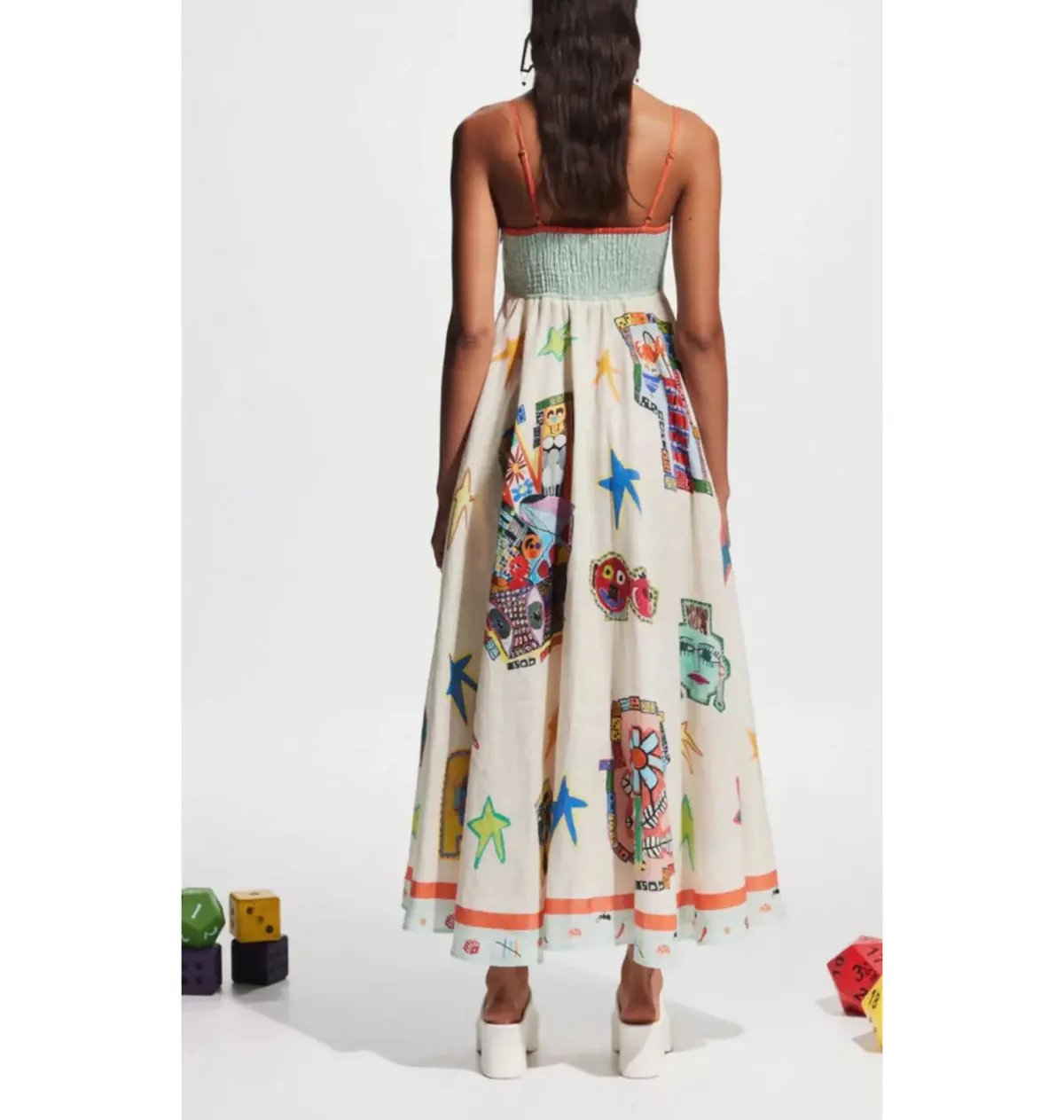 Alemais Players Sundress Print Size AU 16 photo 3
