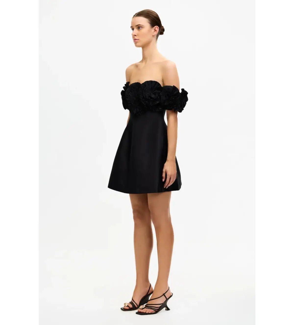 Acler Trusley Mini Dress Black Size AU 8 photo 2