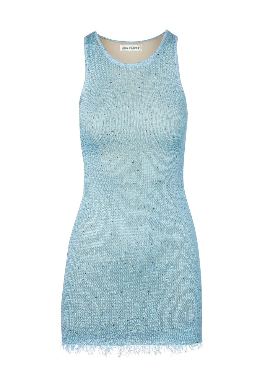 Asta Resort Natalia Mini Baia Blue Sequin photo 2