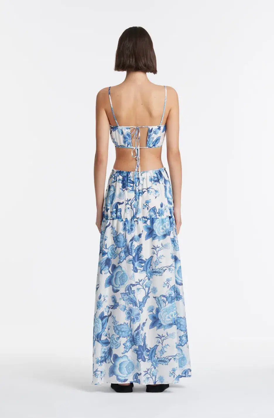 Sir The Label Amaris Gathered Crop & Skirt Set Print Size 8 photo 2