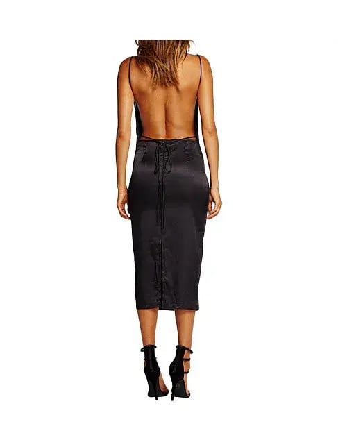 Maurie and Eve Apache Dress Black Size 6 photo 2