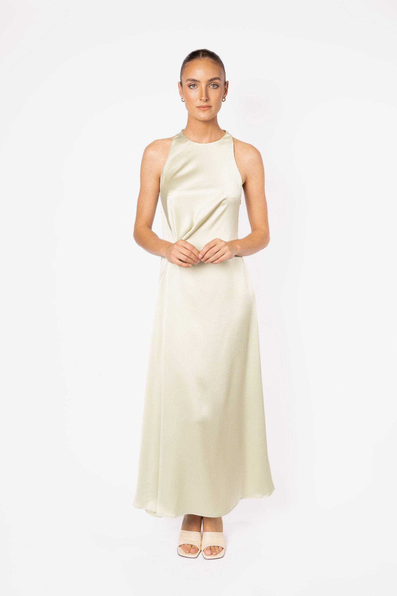 ONE FELL SWOOP SLOANE DRESS - HONEYDEW photo 5