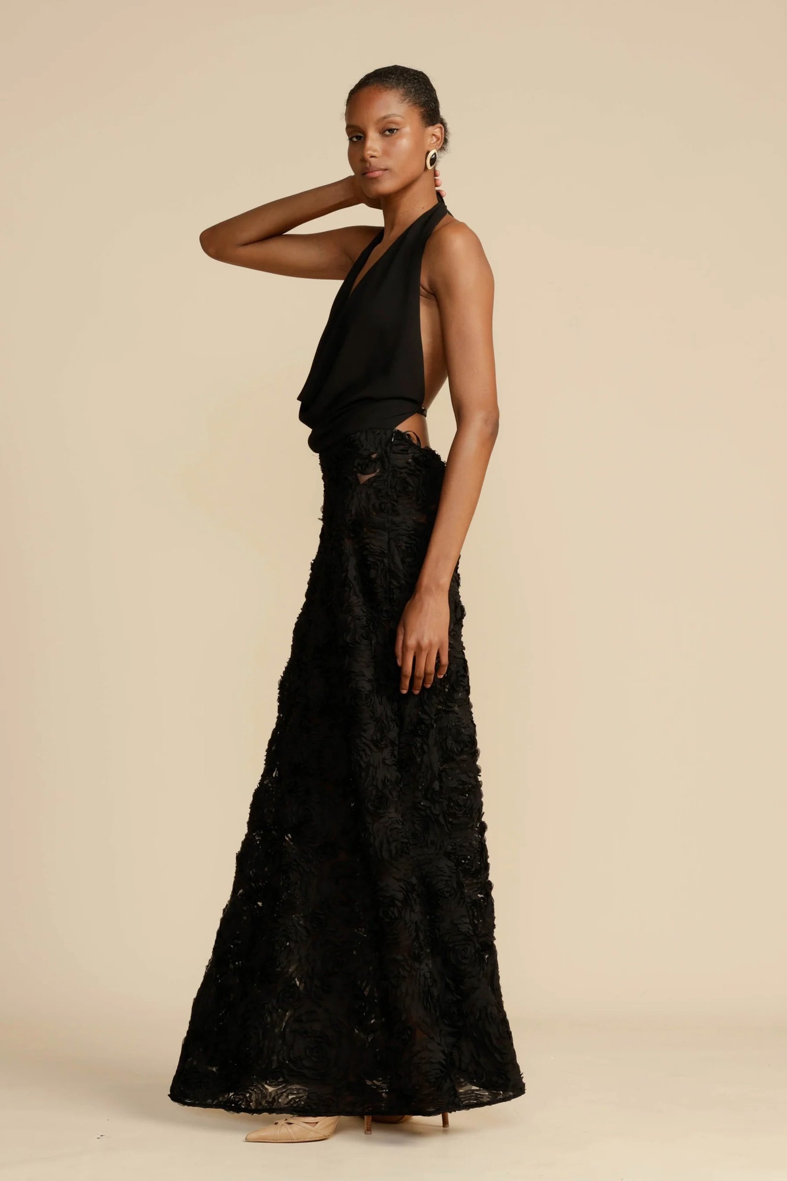 ARCINA ORI ADRIANA DRESS - BLACK photo 4