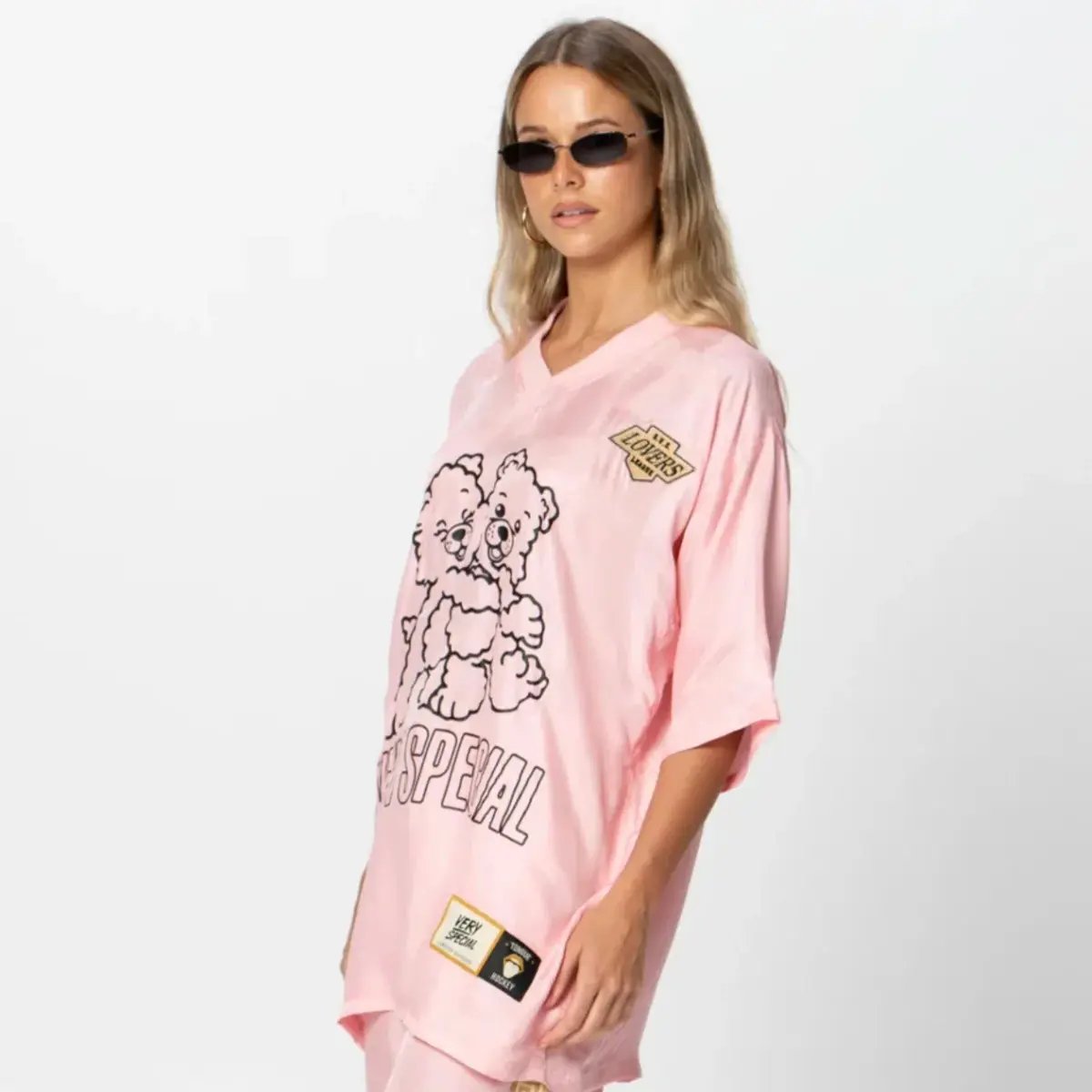 Very Special Lovers League Jersey Pink Size AU 10 photo 2